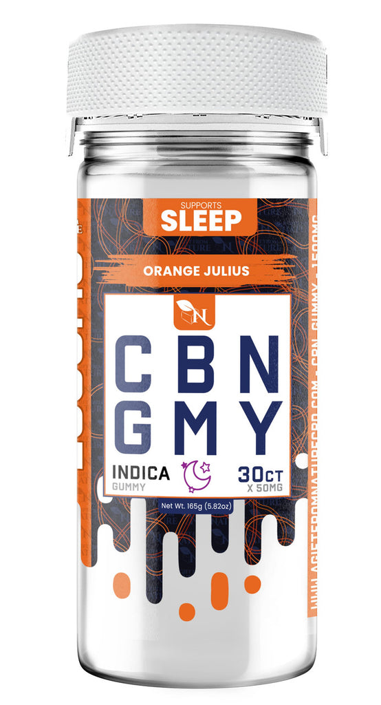 Orange Julius CBN Gummies: Sleep Enhancement | 50mg Indica