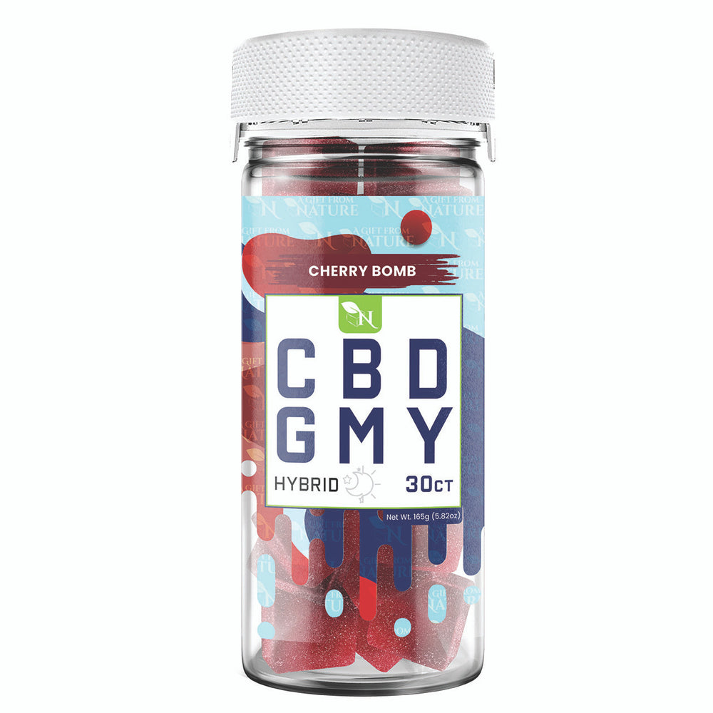 CBD GUMMIES - FOR BALANCE - 30CT Cherry Bomb 1500mg  – HYBRID