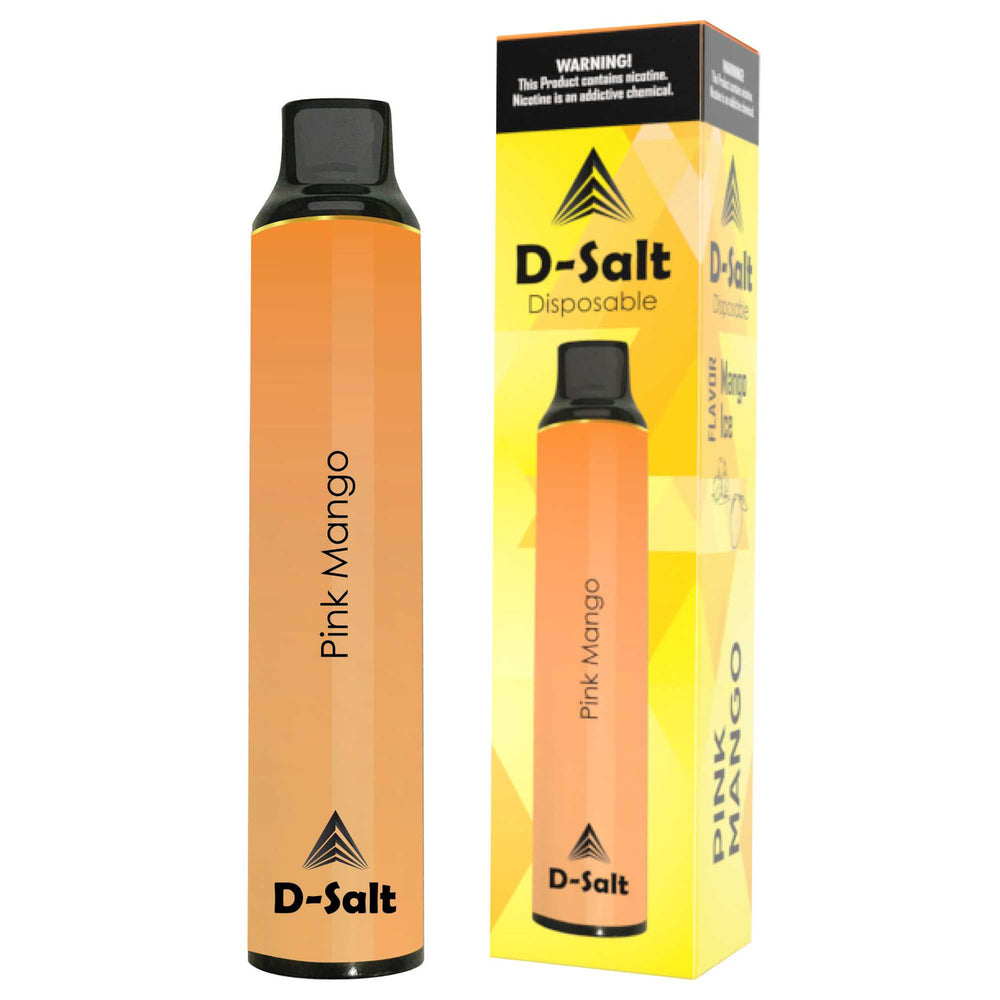 D-SALT DISPOSABLE - Pink Mango 1500 PUFFS- HYBRID A Gift From Nature