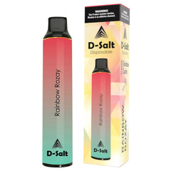 D-SALT DISPOSABLE - Rainbow Rozay 1500 PUFFS- HYBRID A Gift From Nature