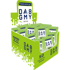 DELTA 8 GUMMIES Single Package - 50CT Green Apple OG 25mg - SATIVA