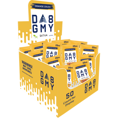 DELTA 8 GUMMIES Single Package - 50CT Orange Crush 25mg - SATIVA