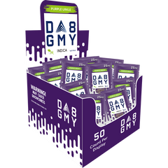 DELTA 8 GUMMIES Single Package - 50CT Purple Urkle 25mg - INDICA
