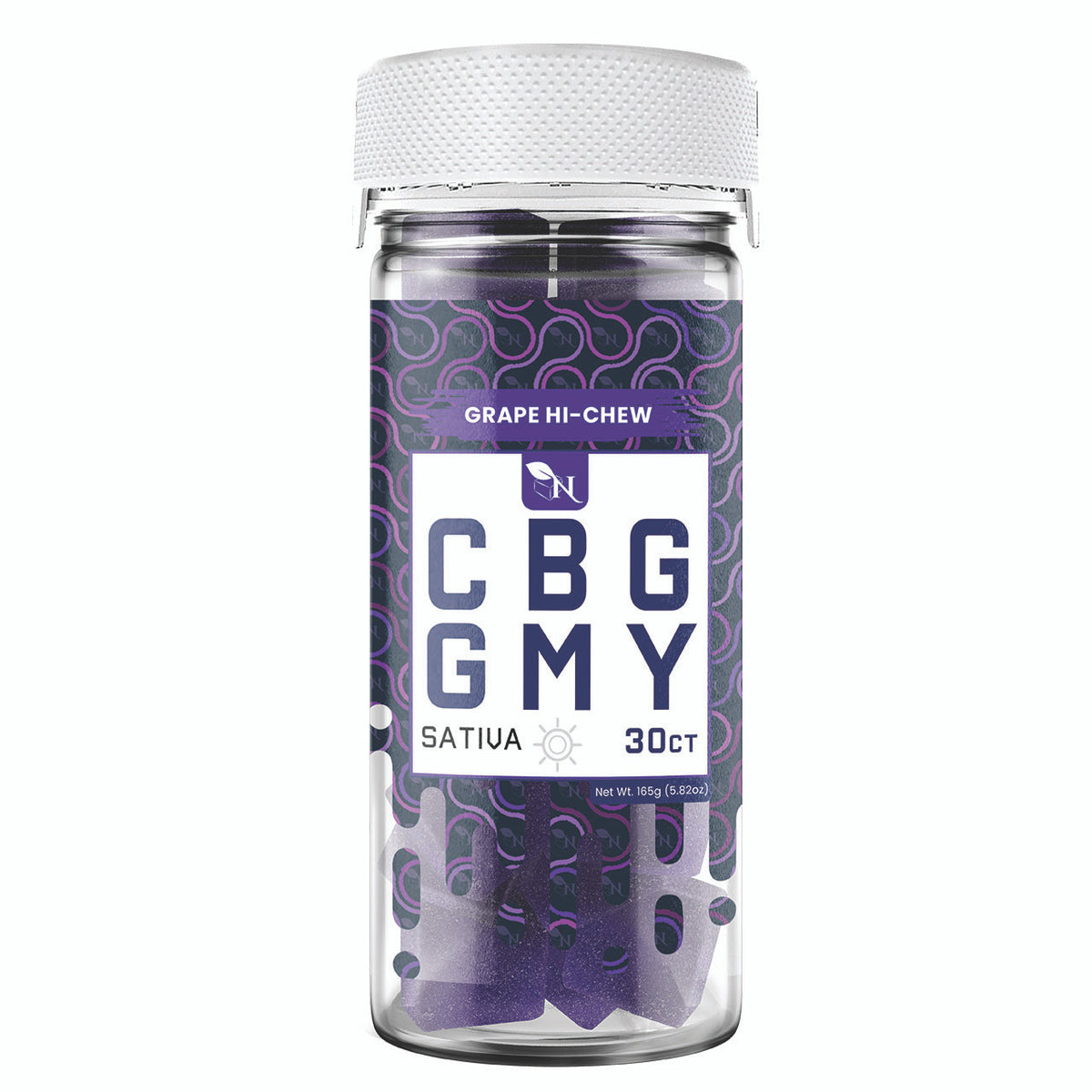 CBG GUMMIES - FOR ENERGY - 30CT Grape Hi-Chew 1500mg – SATIVA