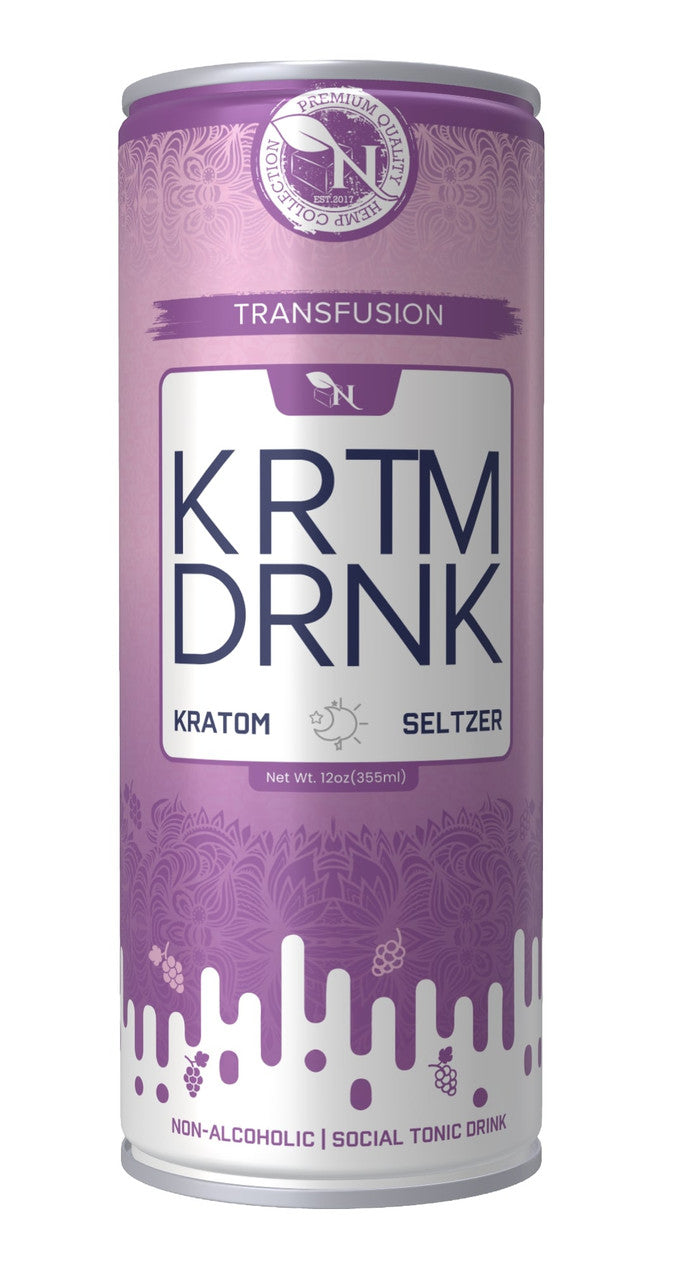 Transfusion Grape Delta 9 Drink 4p single product picture 3d mockup