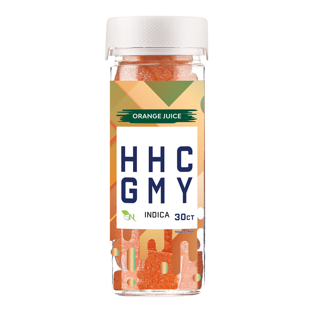 HHC GUMMIES - 30CT Orange Juice 750mg (25mg ea.) – INDICA