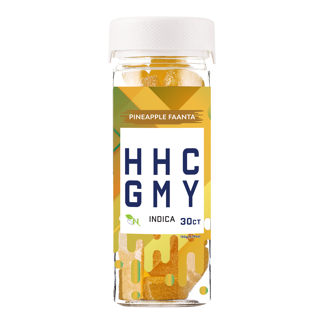 HHC GUMMIES - 30CT Pineapple Faanta 750mg (25mg ea.) – INDICA