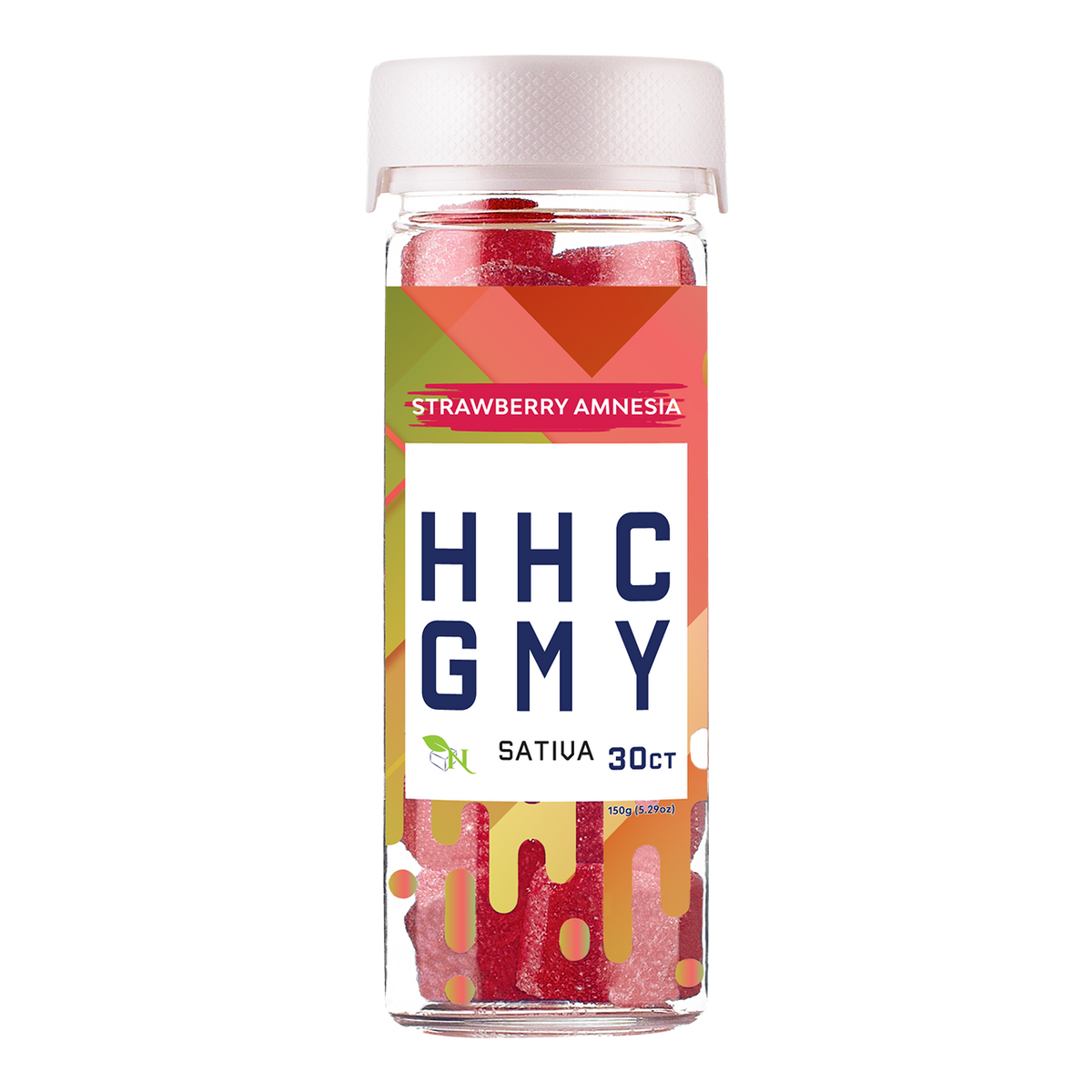 HHC GUMMIES - 30CT Strawberry Amnesia 750mg (25mg ea.) – SATIVA
