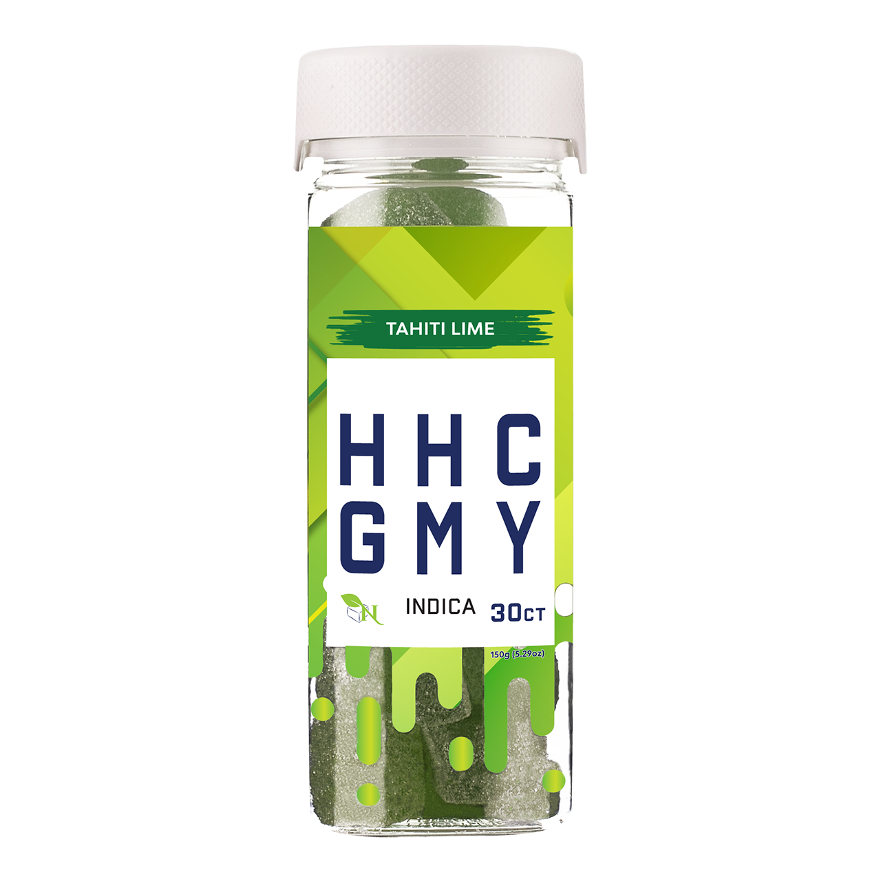 HHC GUMMIES - 30CT Tahiti Lime 750mg (25mg ea.) – INDICA