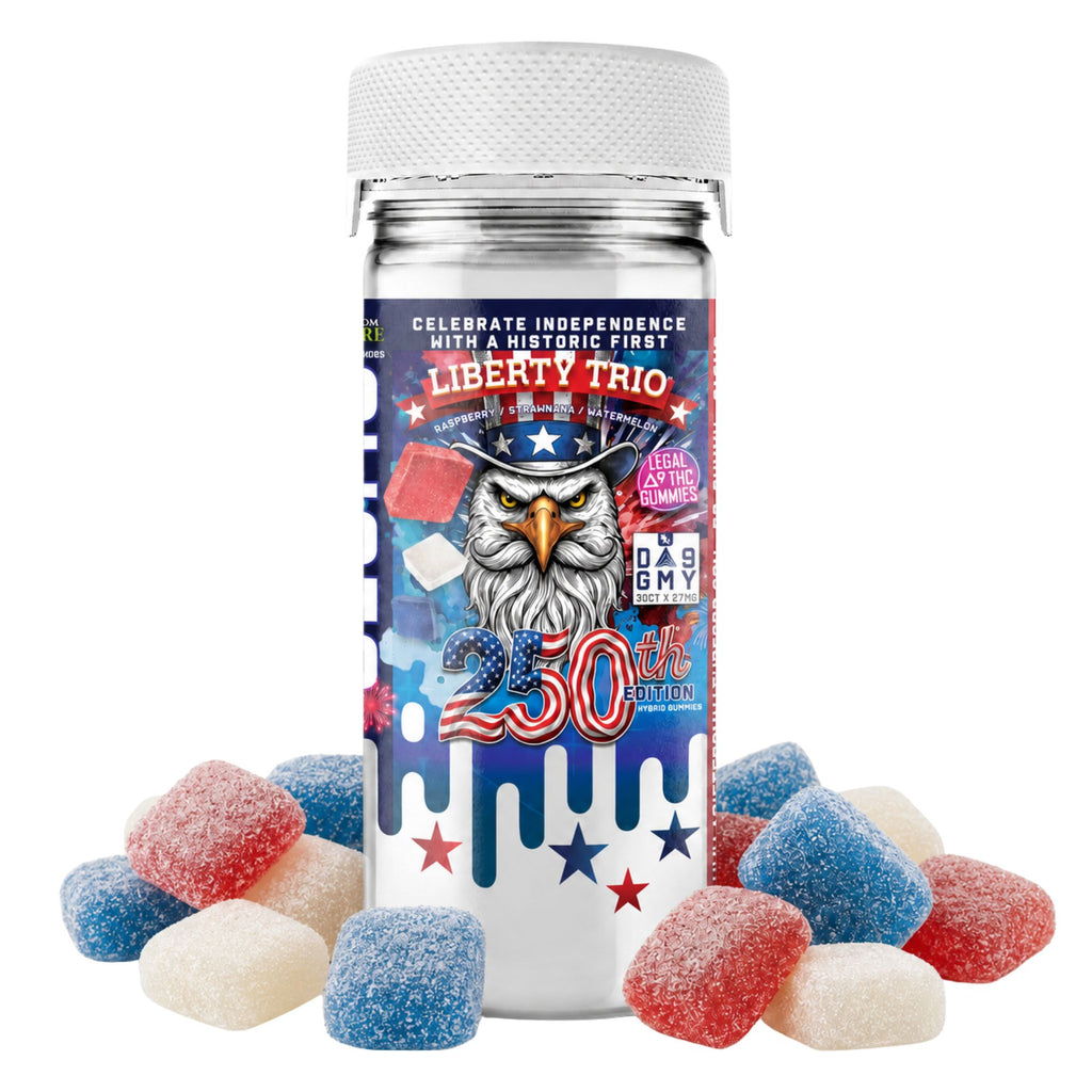 Liberty Trio 250th Edition Delta-9 THC Gummies | AGFN CBD
