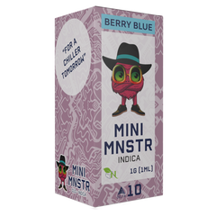 MINI MNSTR DISPOSABLE - BERRY BLUE - INDICA - DELTA 10