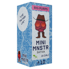 MINI MNSTR DISPOSABLE - BIG PURPS - SATIVA - DELTA 10