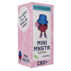 MINI MNSTR DISPOSABLE - COTTON CANDY - SATIVA - CBD+
