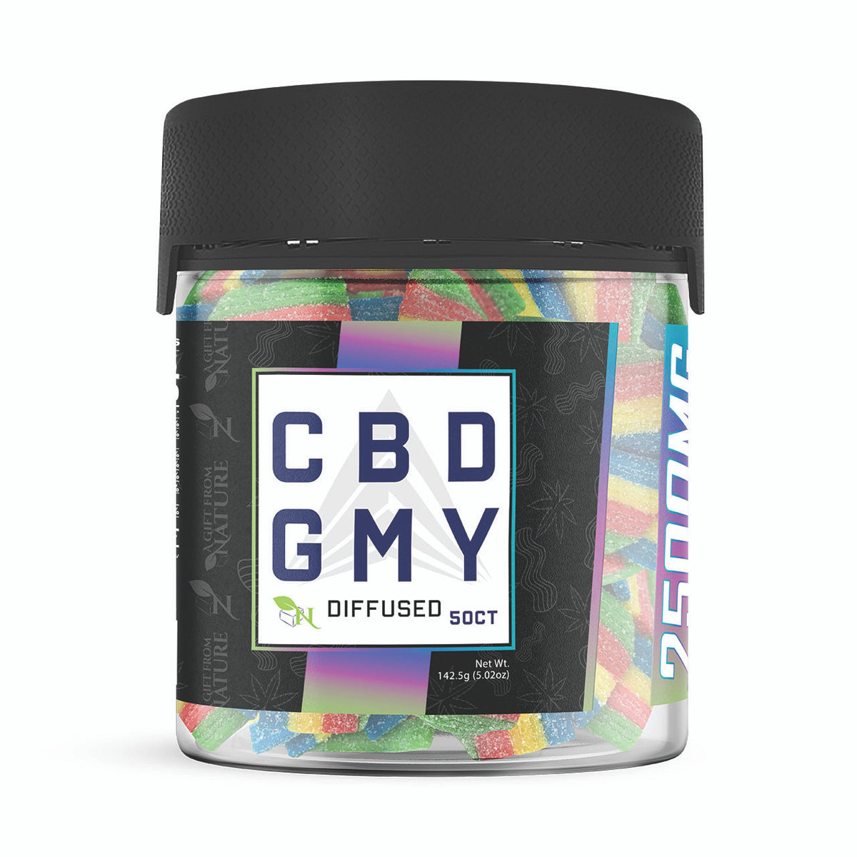 CBD GUMMIES - FOR BALANCE - 50CT - Power Belt Gummies