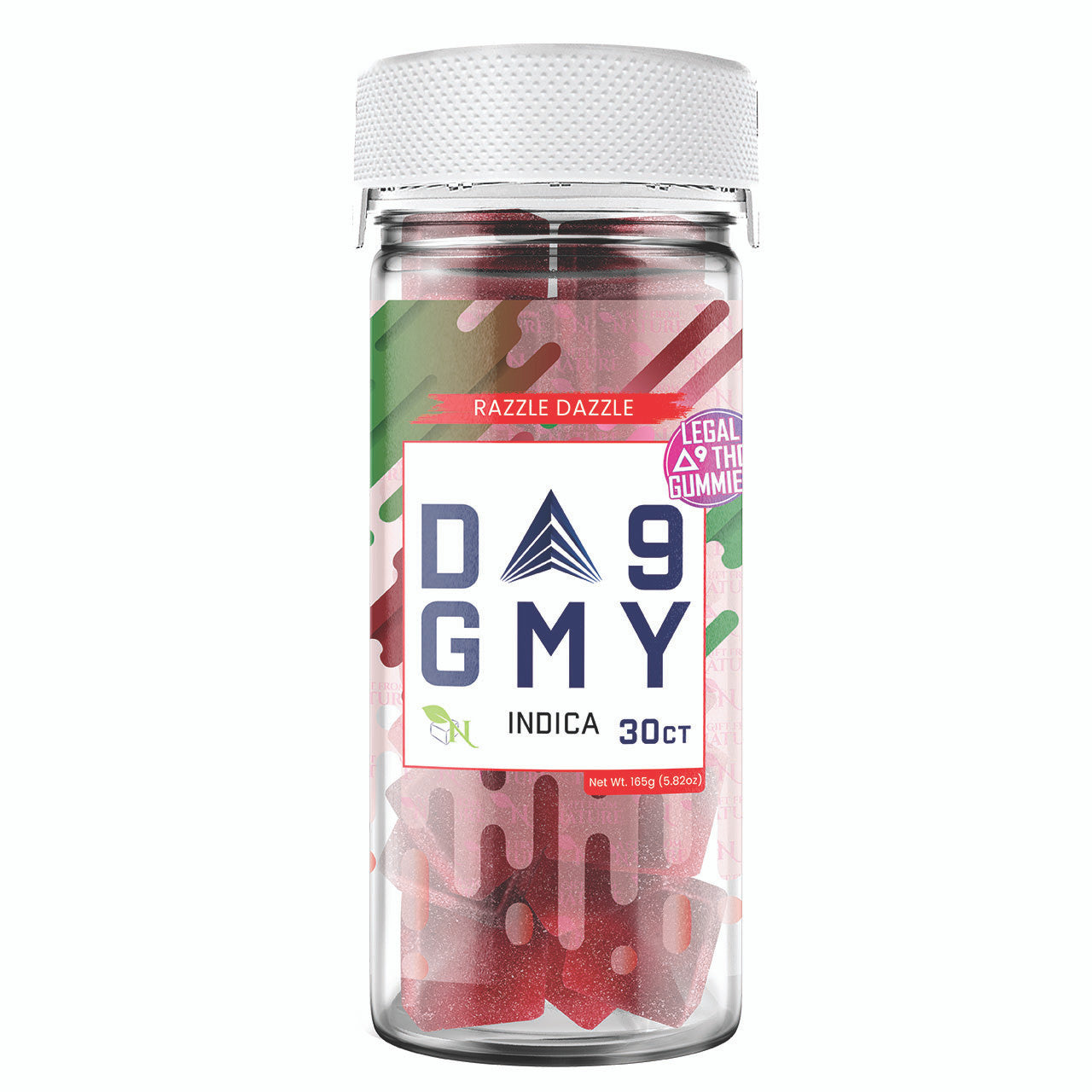DELTA 9 GUMMIES - 30CT Razzle Dazzle 810mg (15mg ea.) – INDICA