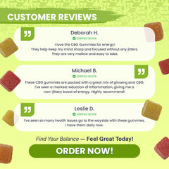 Tahoe Champagne CBG Gummies - Sativa Benefits