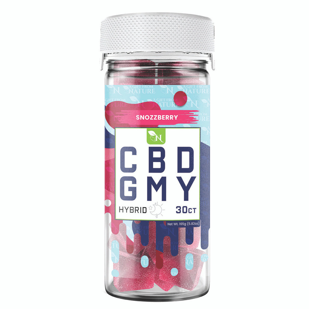 CBD GUMMIES - FOR BALANCE - 30CT Snozzberry 1500mg (50mg ea.) – HYBRID