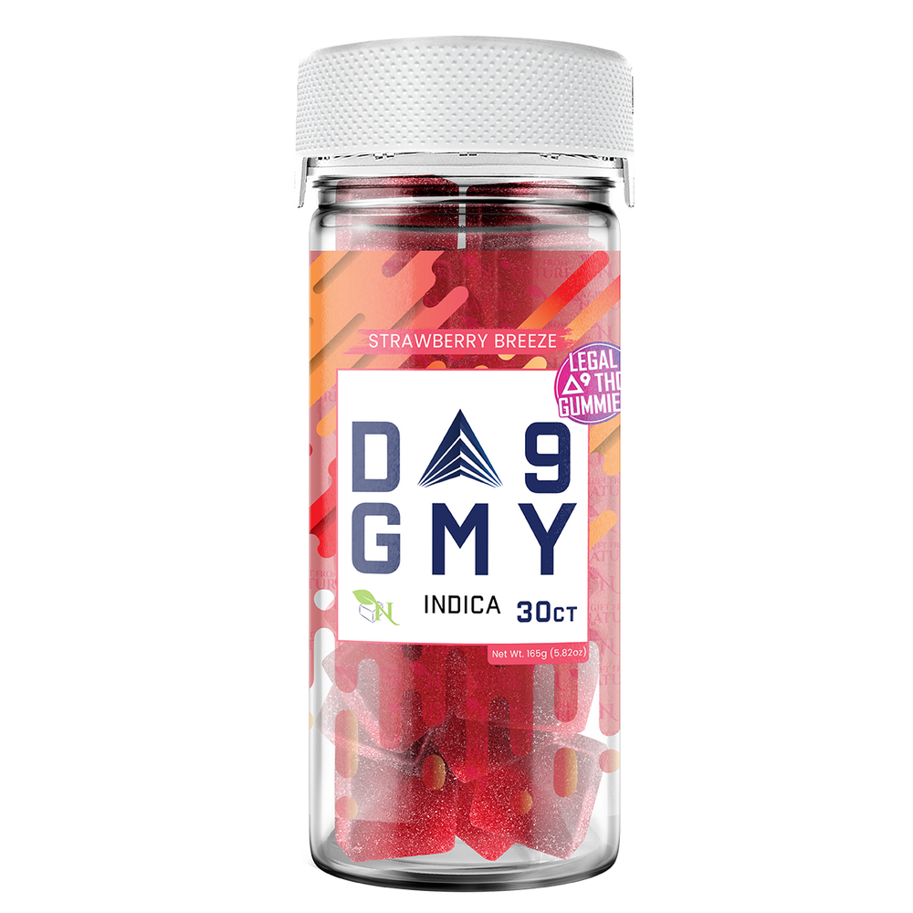 DELTA 9 GUMMIES - 30CT Strawberry Breeze 810mg (15mg ea.) – INDICA
