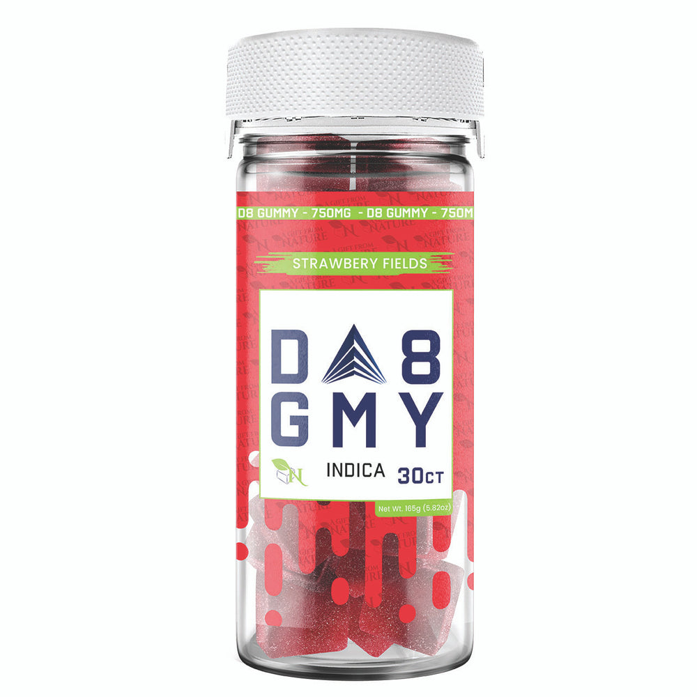 DELTA 8 GUMMIES - 30CT Strawberry Fields 750mg – INDICA