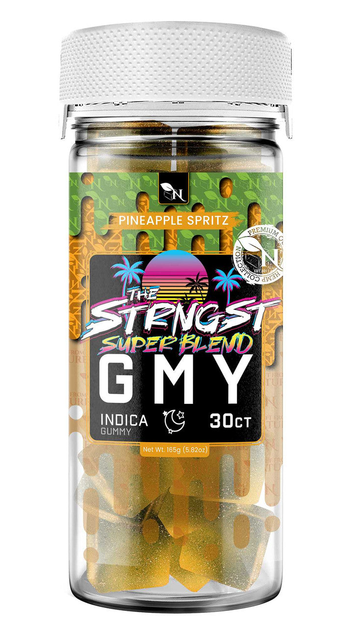 THE STRONGEST GMY - 30CT Pineapple Spritz 6000mg (200mg ea.) - INDICA A Gift From Nature