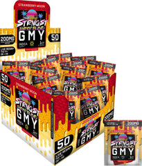 THE STRONGEST GUMMIES Single Package - 50CT - STRAWBERRY MOON - INDICA