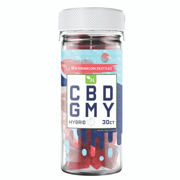 Watermelon Zkittlez CBD Gummies 1500mg | Refreshing Hybrid – A