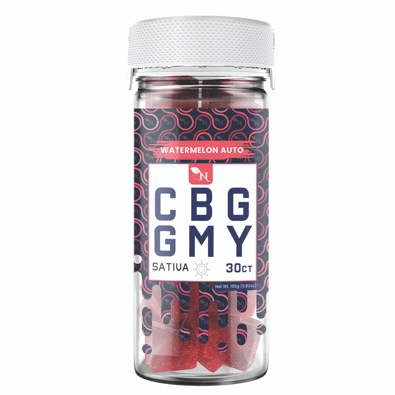 CBG GUMMIES - FOR ENERGY - 30CT Watermelon Auto 1500mg – SATIVA