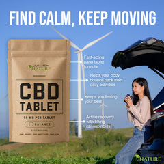 CBD Nano Tablets - Strawberry