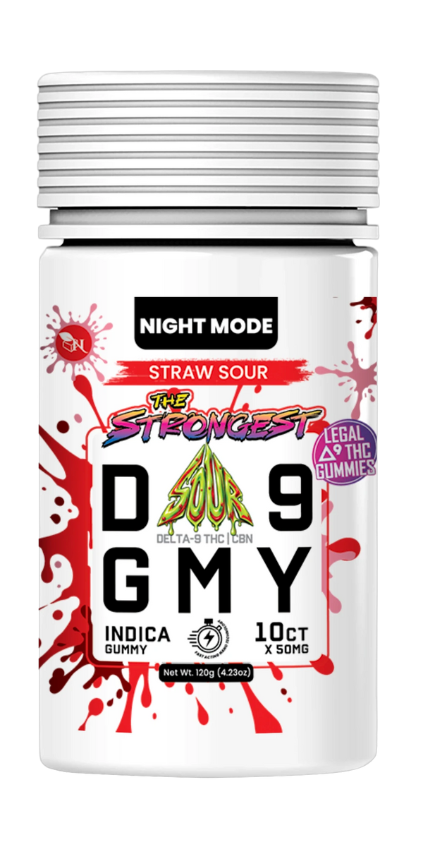 Straw Sour Sour GMY jar, Night Mode